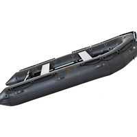 Bateau de pêche à coque rigide gonflable, robuste, en PVC, pliable, avec moteur, 2,3 m, 2,7 m, 3,0 m, 3,3 m, 3,6 m