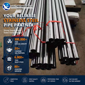 347H 317L Satin Finish 168.3mm x 6mm Sch120 Welded Stainless Steel Pipe for Automotive Manufacturing - Product Image 1