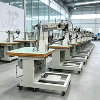 Hochwertige Hochgeschwindigkeits-Mokassin-Schuhsohlen-Nähmaschine für Fußballschuhe und Pantoffeln zur Verwendung in Produktionsanlagen