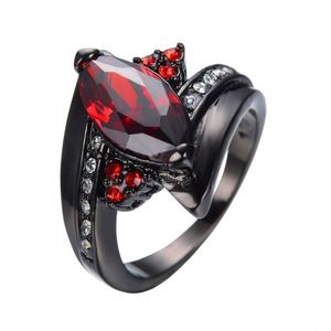 Hot Selling Trendy Wedding Waterproof Non-Tarnished 18K PVD Gold Stainless Steel Zircon Heart <b>Couple</b> <b>Ring</b> - Product Image 3