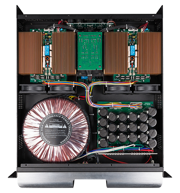 AUWAY AOW 4.16 4-Channel 4x1600W Class H Professional Hi-Fi Stereo Amplifier for Outdoor Use