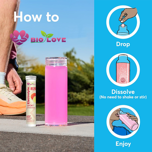 Citrus Flavor Electrolyte Hydration <strong>Effervescent</strong> <strong>Tablets</strong> Rapid Hydration Post Exercise Portable Soluble Supplement - Product Image 4