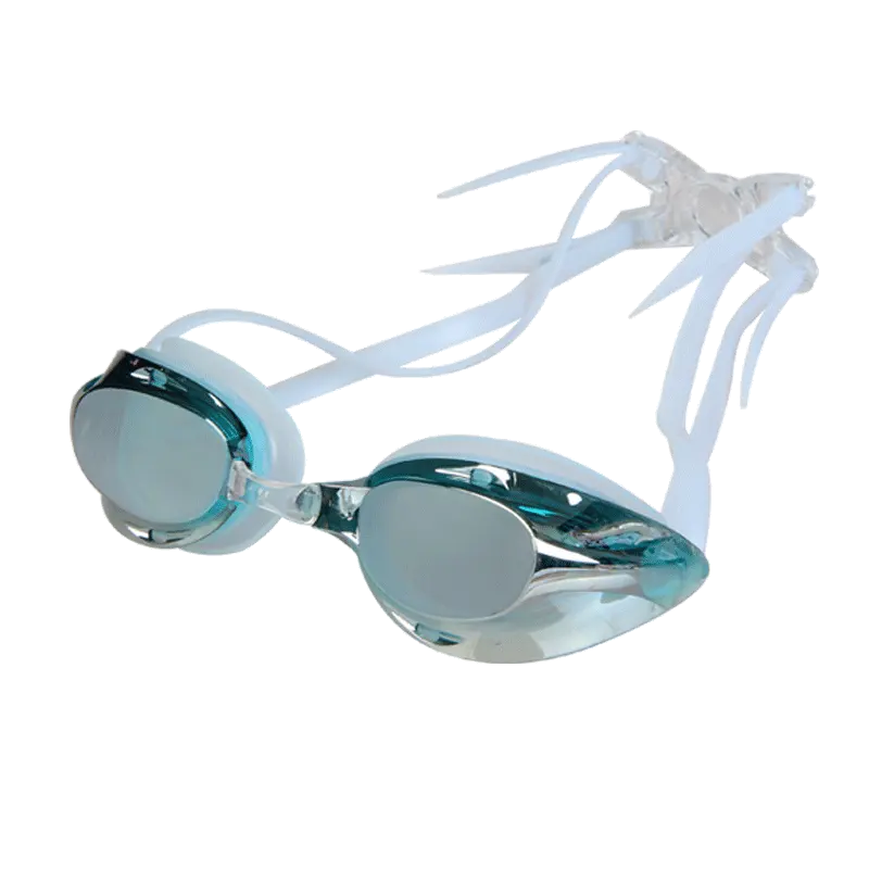 Dovod New Model Competition Swimming Glasses with Anti-fog UV Protection Mirror Coating Lens Swim Goggles for Racing