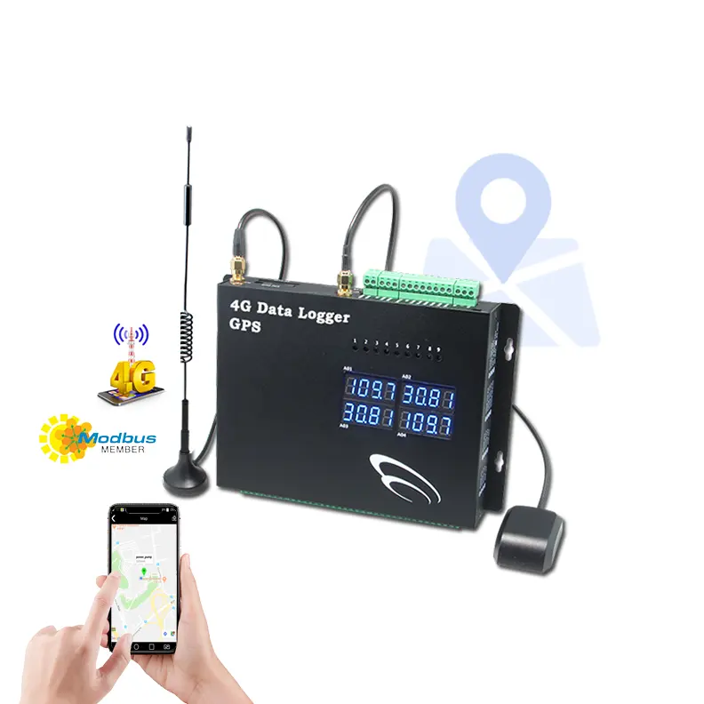 4G Mobile Modbus GPS Data Logger smart gps tracker gps tracking system
