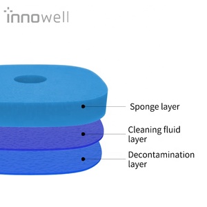<span class=keywords><strong>Set</strong></span> di Spazzole per <span class=keywords><strong>WC</strong></span> Usa e Getta Innowell con Testine Sostituibili per Pulizia Senza Angoli Morti del Bagno - Product Image 4