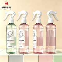 Botol Semprot Plastik 300ml dengan Trigger Sprayer, 280ml Cairan Pembersih Tungau Debu, Pompa Tangan untuk Kantor, Penyiraman Bunga, Botol Semprot Kecil