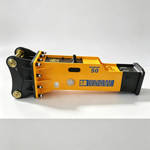 SOOSAN SB50 Nuevo Martillo Hidráulico Silencioso Tipo Caja para Miniexcavadoras, Demolición de Roca y Hormigón - Product Image 1