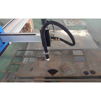 Petite table plasma CNC U-PC1530P économique et portable avec moteur pas à pas pour découpe de tôles d'acier et d'aluminium 1500x3000mm 220V/380V