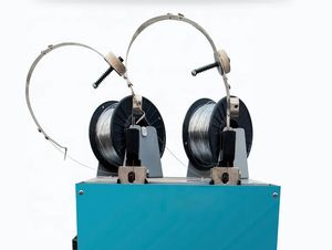 Stapler kertas jahitan, mesin pengikat buku kawat kumparan listrik ketebalan pengikat kepala ganda Desktop - Product Image 4