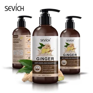 Professional High Effective 500ミリリットルHair Ginger Anti Hair Loss Shampoo