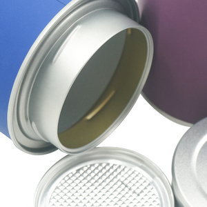 Красивые роскошные цилиндрические банки из крафтовой бумаги в виде листьев чая, банка для упаковки чая, пищевая упаковка, ручная герметичная банка, оптовая продажа - Product Image 5