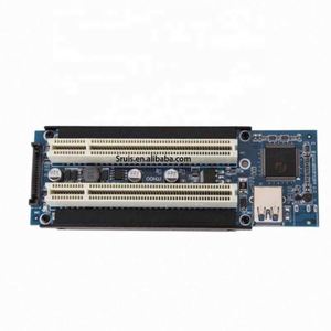 Adaptateur PCIe x1 x4 x8 <span class=keywords><strong>x16</strong></span> vers double emplacement <span class=keywords><strong>PCI</strong></span> <span class=keywords><strong>pci</strong></span> <span class=keywords><strong>express</strong></span> vers 2 cartes <span class=keywords><strong>pci</strong></span> avec câble d'extension USB 3.0 pour <span class=keywords><strong>carte</strong></span> <span class=keywords><strong>son</strong></span> parallèle série - Product Image 5