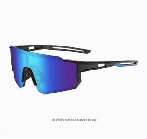 2024 Mtb Men Bike Bicycle Cycling Glasses Custom Uv400 Interchangeable Outdoor Polarized Run Fishing Golf Sports Sunglasses