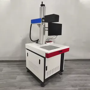 30 Watt Mopa Fiber Laser Marking Machine Engrave Color Mopa Laser Engraver With Moving Table Laser Mopa 3d Engraver