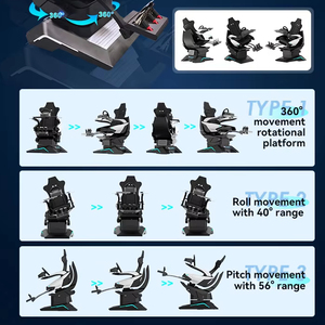 3DOF Movement Platform Car Cockpit <strong>F1</strong> <strong>Racing</strong> Game Machine Driving <strong>Simulator</strong> With 3*32&quot; Narrow Bezel Monitor - Product Image 5
