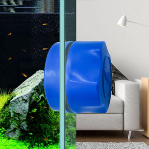 Brosse de Réservoir de poissons D'<span class=keywords><strong>aquarium</strong></span> Brosse Magnétique En Verre Flottant Algues Scraper Courbe En Verre Cleaner Mini Laveur Scratch-Livraison Aimant Outil - Product Image 6