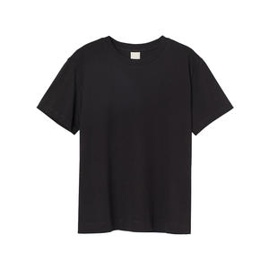 T-shirt uni moderne pour femmes avec un confort doux, un ajustement quotidien, un look élégant et un design polyvalent, idéal pour un usage quotidien décontracté - Product Image 4