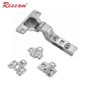 Ressam 35mm Cup Adjustable Full Overlay Kitchen Soft Closing Cabinet Hydraulic Hinges