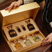 Boîte d'emballage de parfum, coffret de parfum haut de gamme avec fermeture magnétique