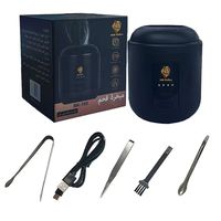 Brûleur d'encens électronique BK-168 OUD, diffuseur d'aromathérapie transfrontalier à chargement USB, machine à parfum du Moyen-Orient, fabriqué en Chine