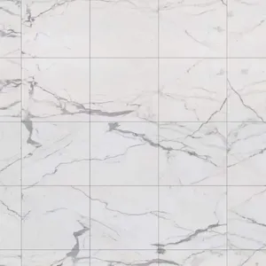 Italy Statuario Venato White marble cut to shape tiles for floors