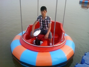 ウォーターバンパーボート、グラスファイバー製スチールペダル式水上バイク（2人乗り）、インフレータブル、業務用、工場価格 - Product Image 4