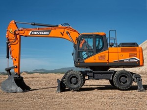 Meilleur Prix – Excavatrice sur Pneus DEVELON 19 Tonnes DX190W Fiable et Puissante, Machine de Terrassement Mobile pour la Construction avec Composants d'Engrenage - Product Image 2
