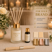 AIKUN Coffret Diffuseur d'Ambiance de Luxe Personnalisable avec Plusieurs Parfums et Emballage sur Mesure – Édition Quotidienne