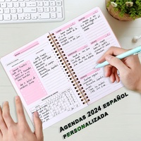 Agenda personnalisé hebdomadaire et mensuel, agendas OEM pour le suivi des habitudes quotidiennes et la gestion du temps