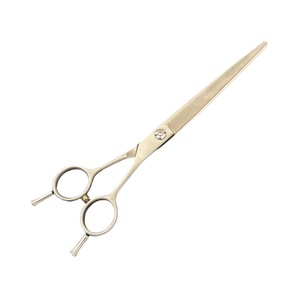 Tijeras Curvas para Peluquería Canina de 7.5 Pulgadas, Acero Inoxidable, Acabado Mate, Forma de Arco, Doble Punta - Product Image 3