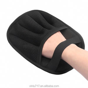 Guante de Cepillado para Mascotas Hakuna <span class=keywords><strong>Matata</strong></span>, Moderno, de Cinco Dedos, Reutilizable, Ecológico, de Poliéster, para Eliminar el Pelo de Perros y Gatos, para Todas las Estaciones, Lavable - Product Image 1