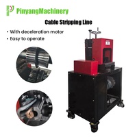 Machine à dénuder les câbles électriques Pinyang haute performance, dénudeur d'isolation de gros câbles à haute efficacité pour le recyclage des câbles usagés