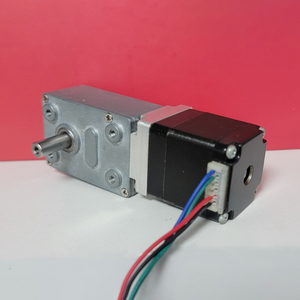 20mm Chiều cao lai 2 pha <span class=keywords><strong>1.8</strong></span> độ <span class=keywords><strong>NEMA</strong></span> 11 động cơ bước với Worm Reducer Worm Gear nema11 Loại sản phẩm động cơ bước - Product Image 4