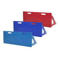 Équipement d'entraînement de football portable en HDPE pour intérieur/extérieur, rebondisseur, mur de passe, panneau de rebond pour joueurs de football
