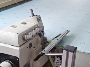 Tùy chỉnh máy may vỏ chăn tự động, nhận dạng in & cắt cho bộ đồ giường cá nhân - Product Image 4