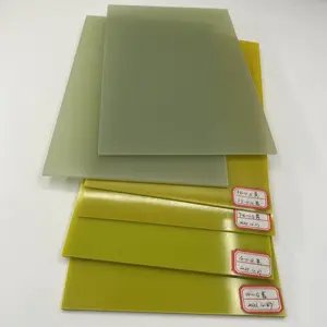yellow green high heat resistant epoxy resin fiberglass cloth insulation laminated Sheet FR5