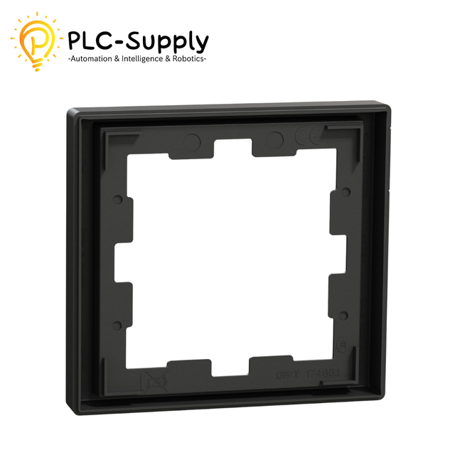 MEG4010-6534 Single Position Switch Socket Decor Panel, Durable Wall Outlet Faceplate for Indoor Electrical Renovation