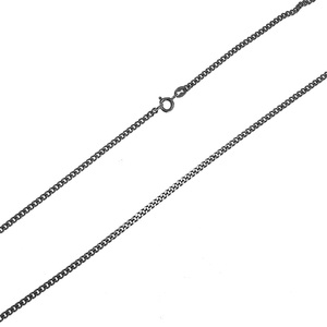 S925スターリングシルバー2.5mmホイップロープメンズネックレスパンクロッククールファッションロングネックレスジュエリー - Product Image 1