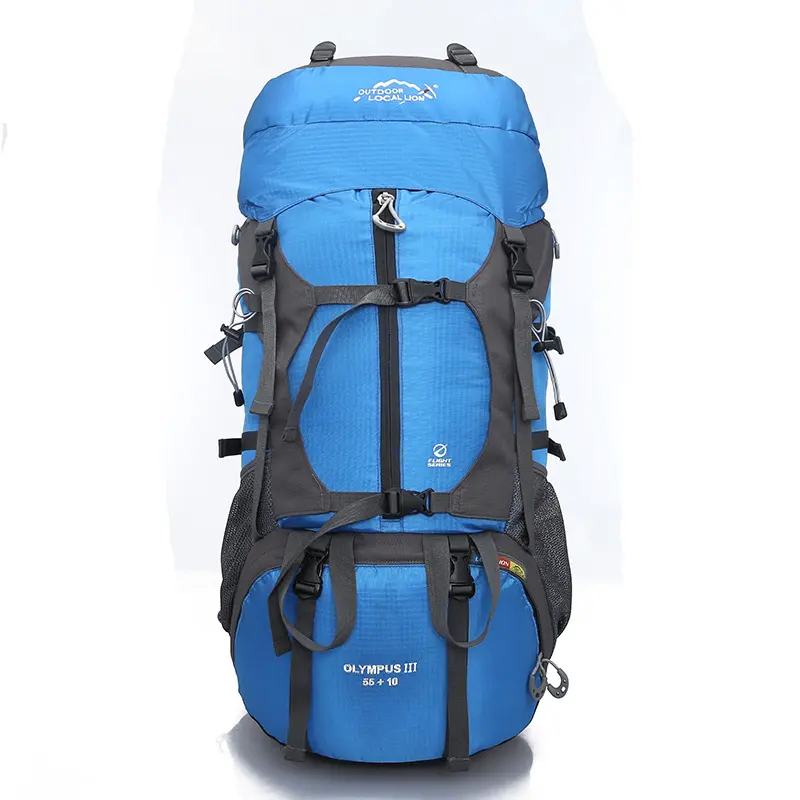 80L Waterproof hiking Mountaineering Backpack travelling backpack for hiking