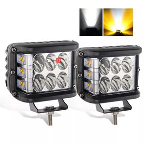 Lámpara de Trabajo OVOVS para Camiones, Doble Color, 30W, Luz LED Todoterreno, Luz Lateral para Tractor, Luz Estroboscópica LED de 12V - Product Image 1