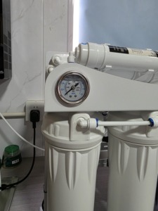 Système de filtration d'eau sous l'évier pour maison, extérieur, hôtel, 5 étapes avec compteur, en acier inoxydable, élimine les impuretés - Product Image 4