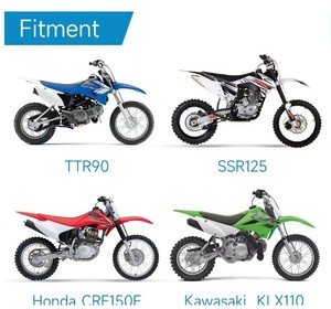 Poignées de guidon universelles pour moto, violettes, 22 mm (7/8 po), en caoutchouc souple, confortables, pour la course - Product Image 6