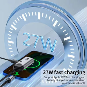 Adaptateur Jack Audio pour Apple, adaptateur répartiteur auxiliaire double 8 broches vers 3,5 mm compatible avec iPhone 6/7/8/X/11/12/13/14 - Product Image 4