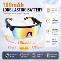 Untuk Kacamata Pintar YM-S01 OEM/ODM, Panggilan Nirkabel, Pemutaran Musik, Perlindungan UV400, Tahan Air IPX-4, Baterai 12 Jam