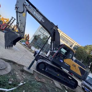 Excavatrice sur chenilles d'occasion de bonne qualité Volvo350 DL 35 tonnes lourde d'origine sud-coréenne avec de faibles heures de travail - Product Image 2