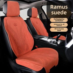 Nouvelle Housse de Siège de Voiture en Daim <span class=keywords><strong>OLIVER</strong></span> Universelle Quatre Saisons, Luxe, Chaude, Fine, Demi-Housse - Product Image 3