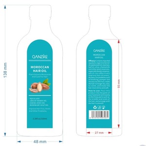 Huile Essentielle Capillaire <span class=keywords><strong>Bio</strong></span> Pure d'Extraction Végétale du Maroc, Huile Parfumée au Romarin Lissante Anti-Frisottis pour Soins Capillaires - Product Image 4