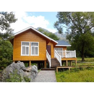 Casa de madera con estructura de acero rústica para uso rural con diseño de estructura de acero ligero - Product Image 4