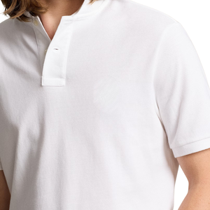 Polo de Algodón de Alta Calidad con Logotipo Bordado Personalizado para Hombre, Ropa Deportiva Informal Unisex de Manga Corta, Cómoda para Uso Diario - Product Image 2