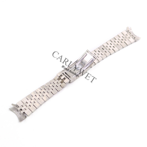 Bracelet de montre 20 mm pour Rolex Datejust 16234 16014 Série Vintage Acier 316L Argent <span class=keywords><strong>Jubilee</strong></span> Extrémités Courbées Creuses Maillons Solides à Vis - Product Image 3